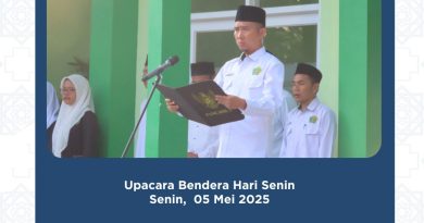 Upacara hari senin 05 mei 2025