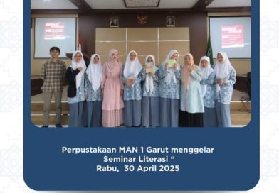Perpustakaan MAN 1 Garut menggelar Seminar literasi 2025
