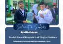 Azki Nurbayan meraih Medali Emas Olimpiade PAI tingkat Nasional YAPRESINDO 2025