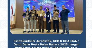 Ekstrakulikuler Jurnalistik, KCB & GCA MAN 1 Garut gelar Pesta Bulan Bahasa 2025