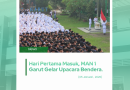 Hari Pertama Masuk, MAN 1 Garut Gelar Upacara Bendera.