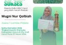 Siswa MAN 1 Garut Mugni Nur Qolbiah Raih Juara 1 Lomba Pidato pada Ajang Serbu Ramadan 2026