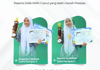 Dua Siswi MAN 1 Garut Raih Prestasi Gemilang pada Lomba Pidato Tingkat Provinsi Jawa Barat 2026