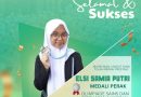 Elsi Samia Putri Raih Medali Perak OSPENAS di Yogyakarta, Harumkan Nama MAN 1 Garut