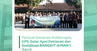 Perkuat Generasi Antikorupsi, KPK Gelar Apel Deklarasi dan Sosialisasi BANGKIT 2026 di MAN 1 Garut