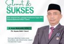 selamat & sukses atas amanah atas pelaksana tugaas [plt] kepala man 1 garut