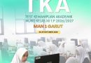 SELAMAT MELAKSANKAN TKA MURID KELA XII 2026/2027