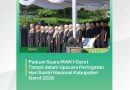 paduan suara MAN 1 GARUT tampil dalam upacara peringatan hari santri nasional kabupaten garut 2026